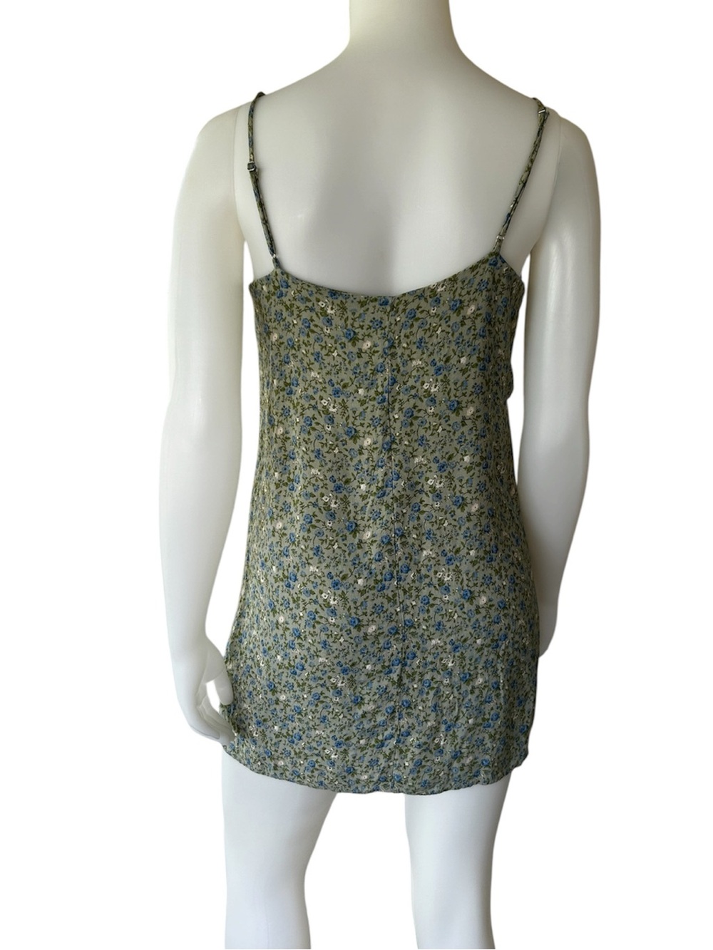Reformation Ventura Slip Dress Large Sprite Mini Summer Floral - Picture 8 of 14